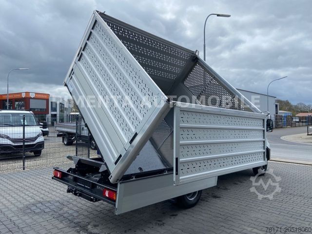 Driezijdige kipper bestelwagen IVECO Daily 70C18HD 3SKIPPER KISTE ALUGITT DIFFSPR AHK