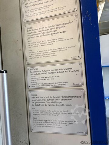 Horizontal machining center Heller MCH 250