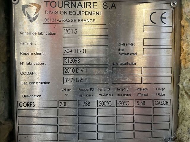 Tournaire – kolona za rektifikaciju  Tournaire – Colonne de rectification