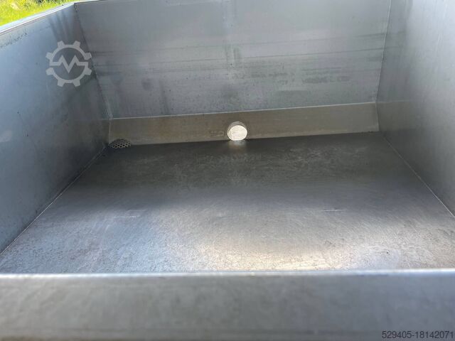 Speichermedium  Trémie inox 1200 L