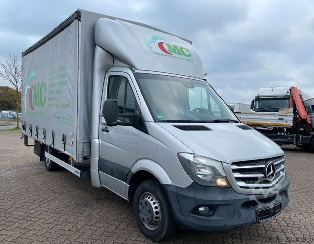 Perdeli panelvan MERCEDES-BENZ Sprinter 519 CDI Pritsche/ Autom./ AC/ org. KM