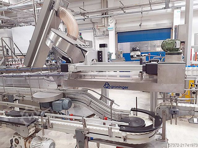 Ligne d'embouteillage Groninger DFV 10005 Q