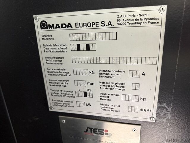 Hidraulične prese KOČNICOM Amada HFE 80-25 SL