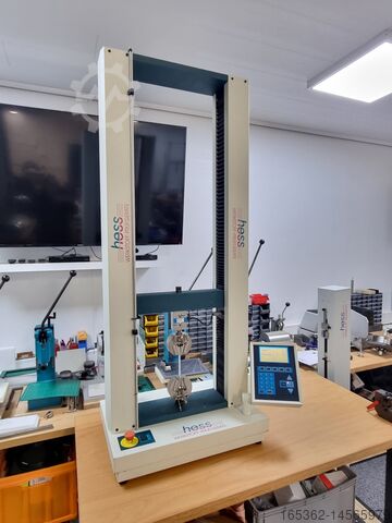 Universele testmachine Trekbank Richard Hess GmbH H50KS bis 50KN Zug u Druck