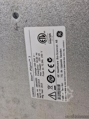 Sistema de enfoque isoeléctrico GE Healthcare Ettan IPGphor 3 GE Healthcare IPGphor 3