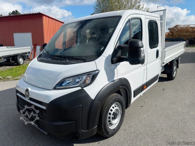 Φορτηγό pick-up OPEL Movano Pritschenwagen DOKA L3 Heavy 140Ps