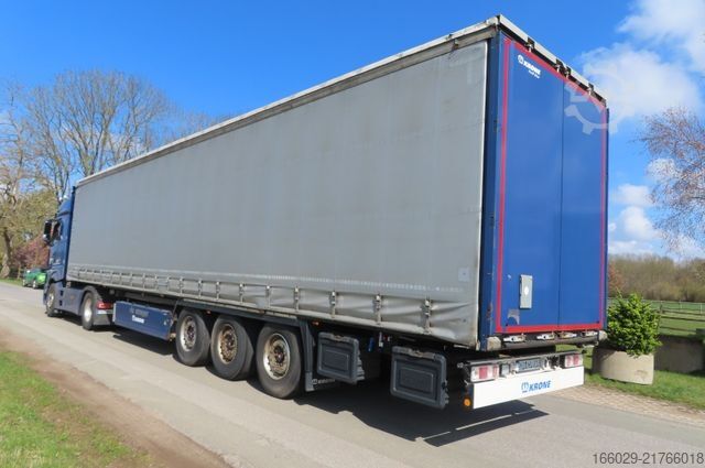 Ανοιχτό ημιρυμουλκούμενο με μουσαμά KRONE Plnenauflieger