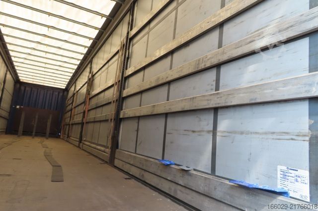 Ανοιχτό ημιρυμουλκούμενο με μουσαμά KRONE Plnenauflieger