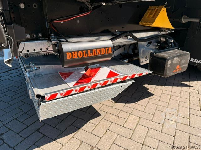 Ημιρυμουλκούμενο κουτί KRONE Koffer-Sattelauflieger mit Ladebordwand