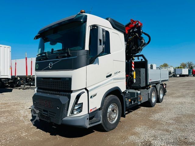 Speciallastbil VOLVO FH500 6x4mit Fassi F545 2.27 JIB Winde sofort