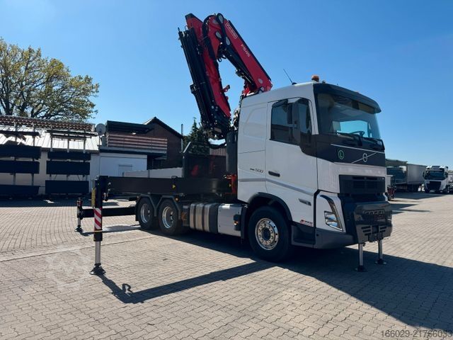 Speciallastbil VOLVO FH500 6x4mit Fassi F545 2.27 JIB Winde sofort