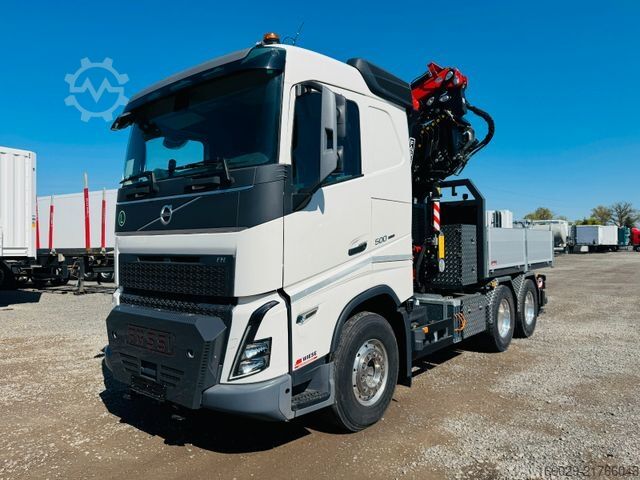 Φορτηγό βαρέως τύπου VOLVO Volvo FH500 6x4 mit Fassi F545 Kran JIB Winde so