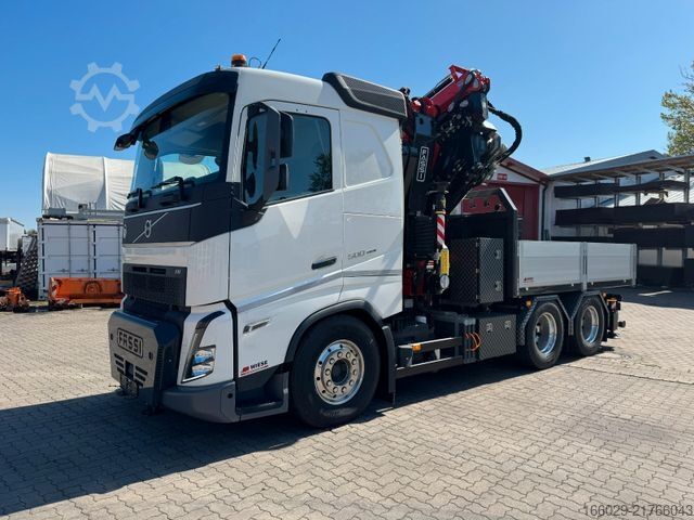 Φορτηγό βαρέως τύπου VOLVO Volvo FH500 6x4 mit Fassi F545 Kran JIB Winde so