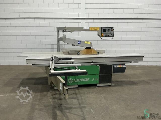 Sega circolare da formato Altendorf 1994 con incisore Altendorf 