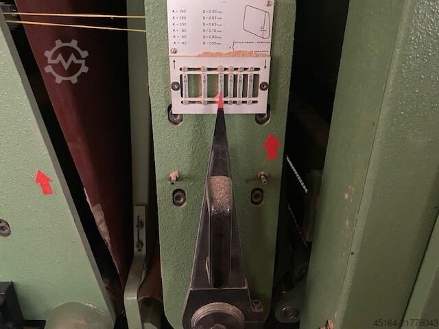 Levigatrice a nastro largo / macchina a velocità costante Kündig Enorm Duplex 1350