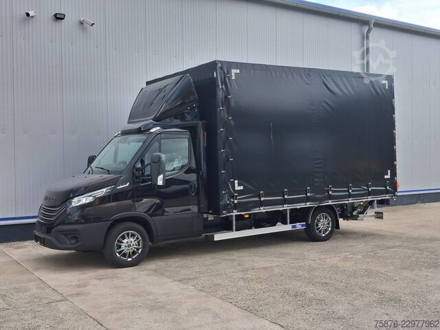 Ponyvával szerelt furgon IVECO Daily 35S21 Planenaufbau/LBW   SOFORT VERFÜGBAR