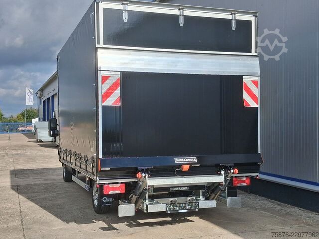 Ponyvával szerelt furgon IVECO Daily 35S21 Planenaufbau/LBW   SOFORT VERFÜGBAR