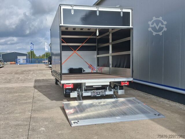 Ponyvával szerelt furgon IVECO Daily 35S21 Planenaufbau/LBW   SOFORT VERFÜGBAR