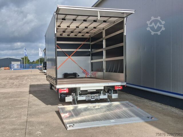Ponyvával szerelt furgon IVECO Daily 35S21 Planenaufbau/LBW   SOFORT VERFÜGBAR