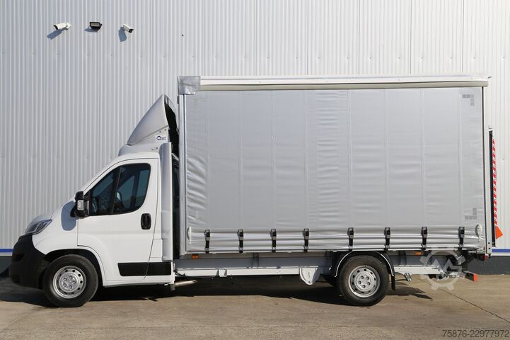 Gardinsided kassevogn Citroën Jumper Schiebeplane und LBW
