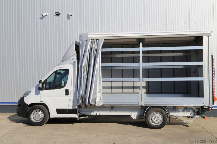 Gardinsided kassevogn Citroën Jumper Schiebeplane und LBW