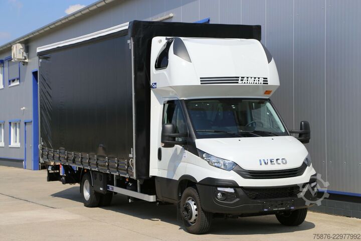 Gardinsided kassevogn IVECO Daily 70C21HA8/P Planenaufbau 610x248x250cm LBW