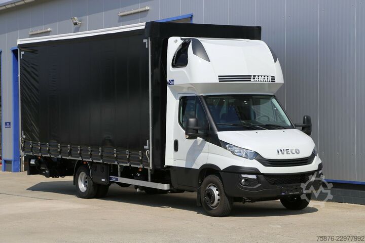 Ponyvával szerelt furgon IVECO Daily 70C21HA8/P Planenaufbau 610x248x250cm LBW
