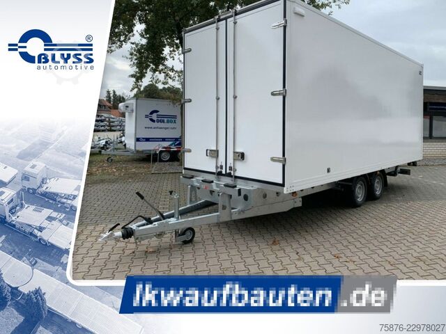 Remorcă carosată BLYSS Kofferanhänger Ladebordwand 580x230x240 3500kg