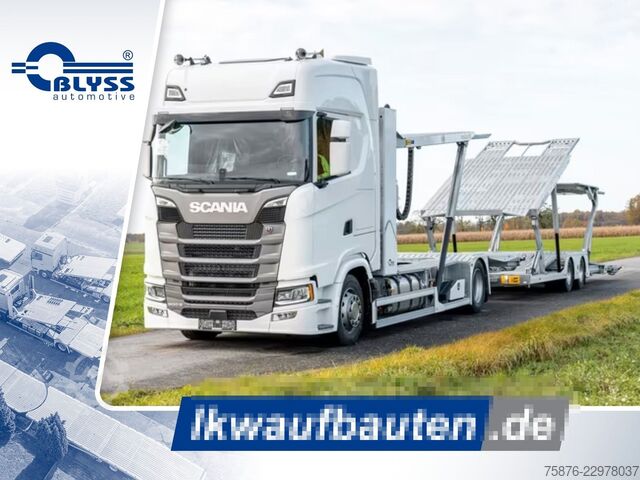Biltransport lastbil SCANIA S500 B4x2LB Autotransporter für 6 PKW'S