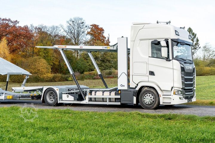 Biltransport lastbil SCANIA S500 B4x2LB Autotransporter für 6 PKW'S