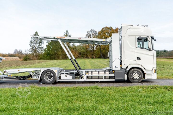 Biltransport lastbil SCANIA S500 B4x2LB Autotransporter für 6 PKW'S