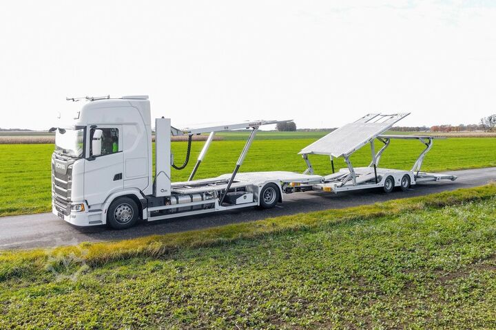 Biltransport lastbil SCANIA S500 B4x2LB Autotransporter für 6 PKW'S