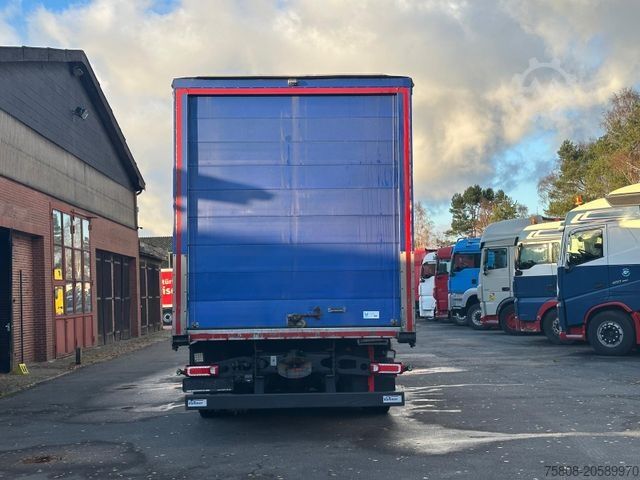Plattewagen met zeil MERCEDES-BENZ Actros 2553 6x2 Plane ACC PPC Big Sapce Lenk Ret