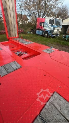Dieplader oplegger KÄSSBOHRER KSLA RJ Mega Jumbo Tieflader tele Wie Neu