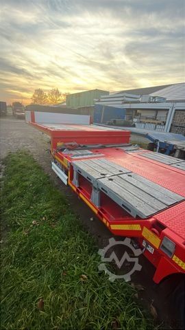 Dieplader oplegger KÄSSBOHRER KSLA RJ Mega Jumbo Tieflader tele Wie Neu