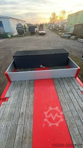 Dieplader oplegger KÄSSBOHRER KSLA RJ Mega Jumbo Tieflader tele Wie Neu