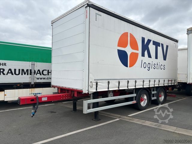 Open aanhangwagen met zeil WECON Tandem Anhänger Plane APZ 218