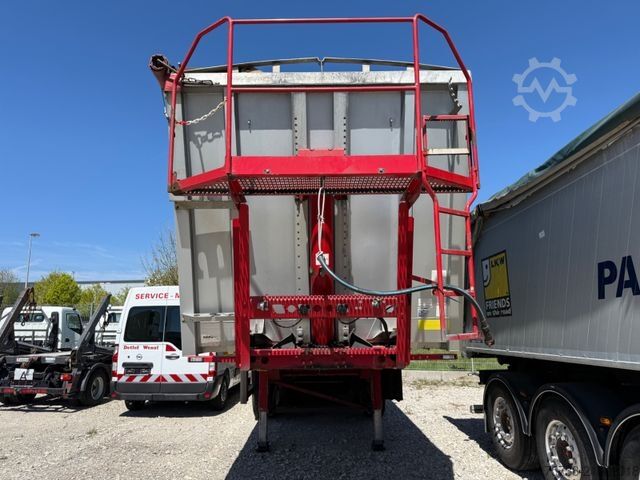 Tipper semitrailer KEMPF SKM 35-3/ 47m³/Luft-Lift/Stahl-Alu