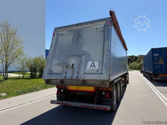 Tipper semitrailer KEMPF SKM 35-3/ 47m³/Luft-Lift/Stahl-Alu