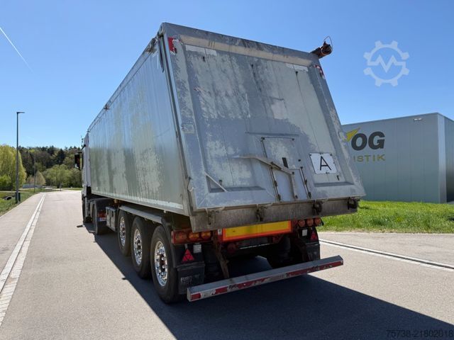 Tipper semitrailer KEMPF SKM 35-3/ 47m³/Luft-Lift/Stahl-Alu