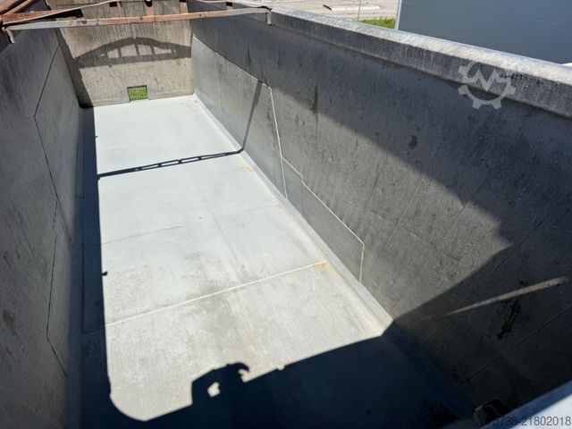 Tipper semitrailer KEMPF SKM 35-3/ 47m³/Luft-Lift/Stahl-Alu