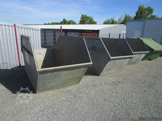 Remolque UNSINN FZ-TECHNIK 3x Verzinkte Absetzcontainer