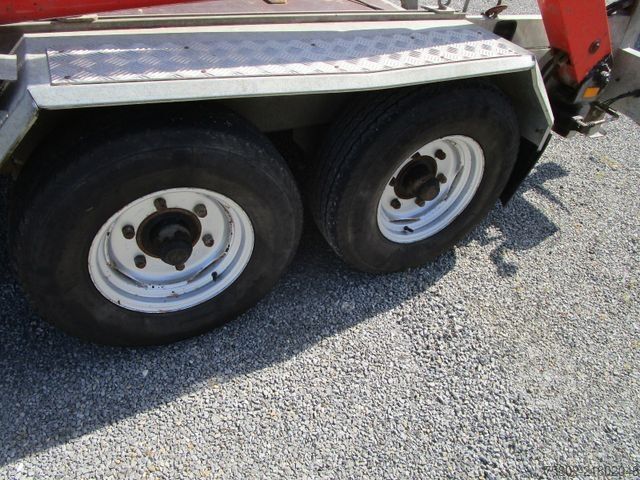 Kroghejsevogn UNSINN FZ-TECHNIK Absetzcontainer Anhänger+Teleskop+Deckelmulde