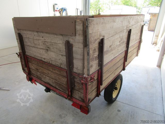 Ανοικτό ρυμουλκούμενο  Lanwirtschaftlicher 1-Achs Anhänger