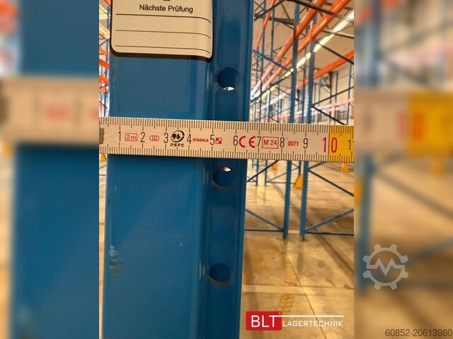 Rafturi pentru sarcini grele Rafturi industriale ca. 100 lfm Stow Palettenregale H:700cm 3200 kg Fachlast Boden +3 , Hochregale