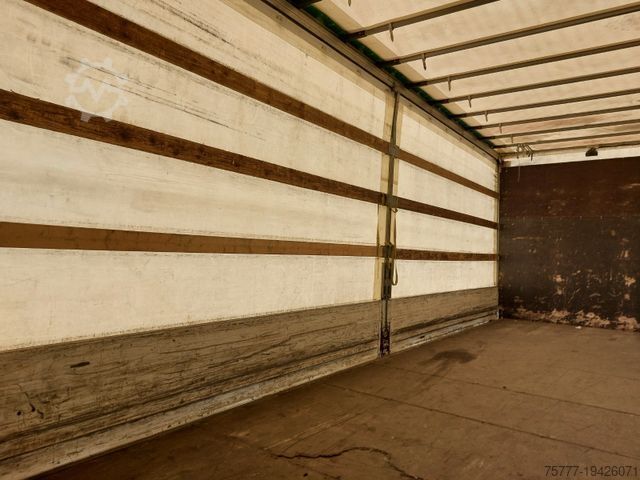 Plattewagen met zeil MERCEDES-BENZ 12-24 Atego PL-SP- Blatt/Luft - only 185.000 Km