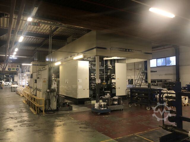 Máquina de impresión flexo CI Fischer & Krecke 34 DF/8 CNC