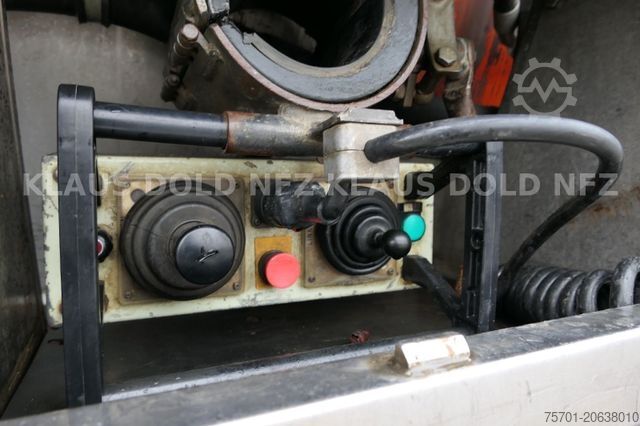 Vakuumtankbil MAN 26.402 Saugwagen Kamera Blattgefedert