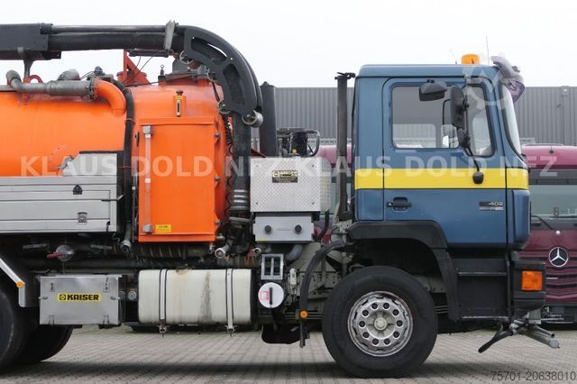 Vakuumtankbil MAN 26.402 Saugwagen Kamera Blattgefedert