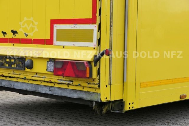 Biltransport semitrailer KÄSSBOHRER SP 9-16 geschlossener Autotransporter